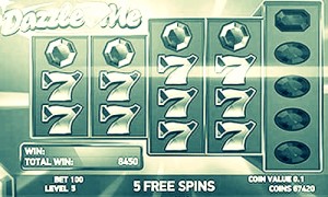 dazzle me slot game